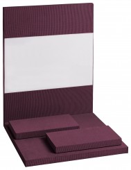 Display stand, large, P.156 aubergine 