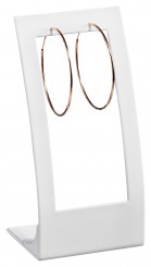 CURVE Espositore creoli, Nappa N.0008 bianco 