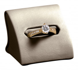 COLOURCURVE Support bague, Nappa N.666 bronze 