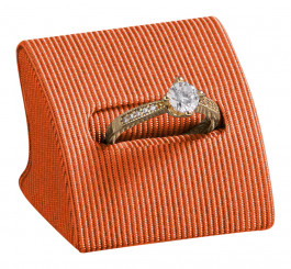 COLOURCURVE Support bague, Princesse P.118 orange 