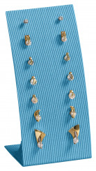 COLOURCURVE Expositor pendientes para 7 pares, Princesse P.152 azul 