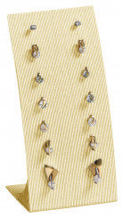 COLOURCURVE Support boucles d'oreilles pour 7 paires, Princesse P.142 beige 
