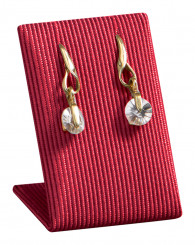 COLOURCURVE Expositor pendientes, pequeño, Princesse P.110 rojo 