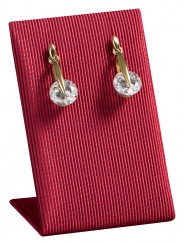COLOURCURVE Expositor pendientes, mediano, Princesse P.110 rojo 