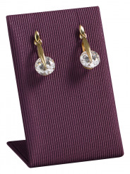 COLOURCURVE Earrings stand, medium, Princesse P.156 aubergine 