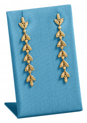 COLOURCURVE Expositor pendientes, grande, Princesse P.152 azul 