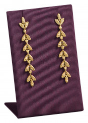 COLOURCURVE Earrings stand, large, Princesse P.156 aubergine 