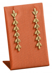 COLOURCURVE Expositor pendientes, grande, Princesse P.118 naranja 
