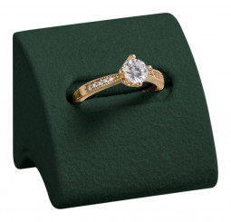 COLOURCURVE Ring/stacking rings stand, Marquise M.095 pine green 