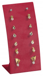 COLOURCURVE Ohrringständer für 7 Paar, Marquise M.041 rot 