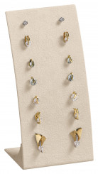 COLOURCURVE Expositor pendientes para 7 pares, Marquise M.1205 crema 