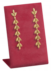 COLOURCURVE Ohrringständer, groß, Marquise M.041 rot 