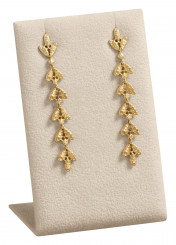 COLOURCURVE Expositor pendientes, grande, Marquise M.1205 crema 
