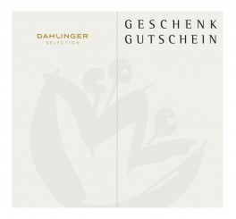 Gift coupon (German) with envelopes, white 