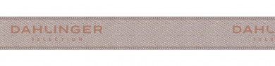 Satinband, 15 mm, mit Foliendruck flach, 127 natural 