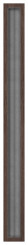 PRIME Ringleiste, Nussbaum/Suede S.050 grau 